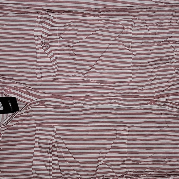 Women's Button Down Blouse - Picture 3 of 5